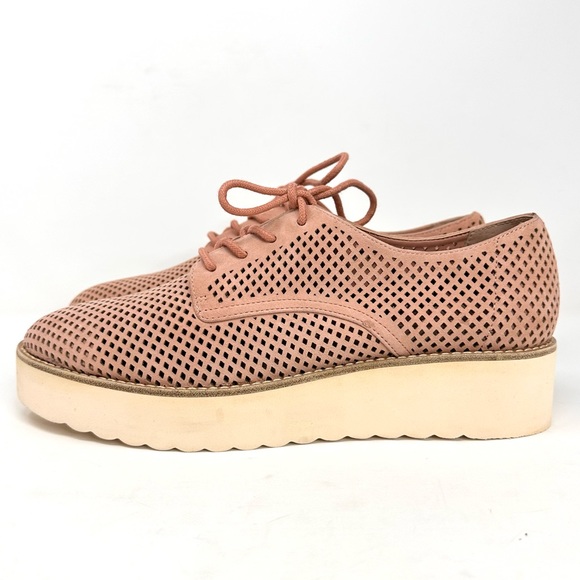 Vince Camuto Nillindie Women's Pink Platform Oxford Loafer - Picture 9 of 13